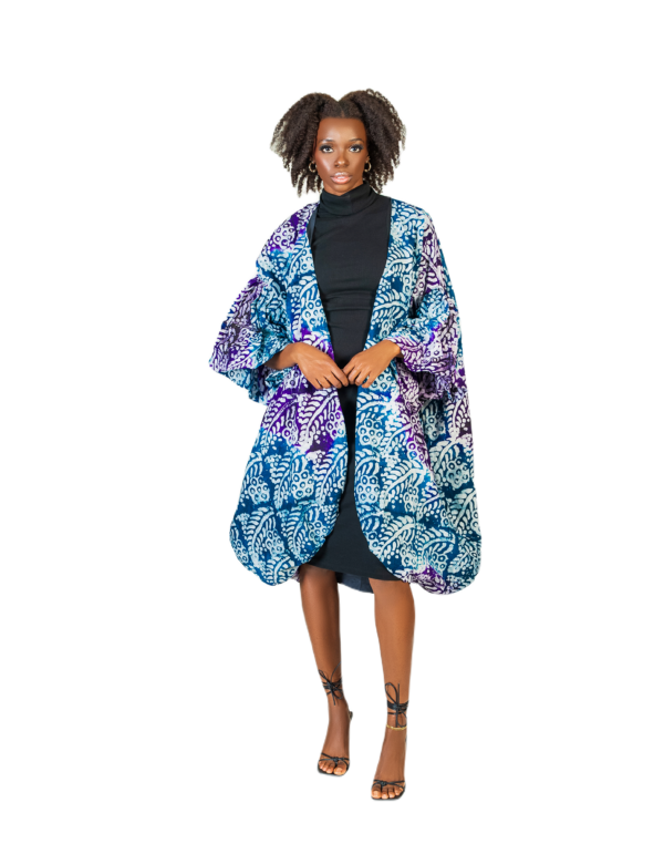 Fedugu Batik Flared Kimono