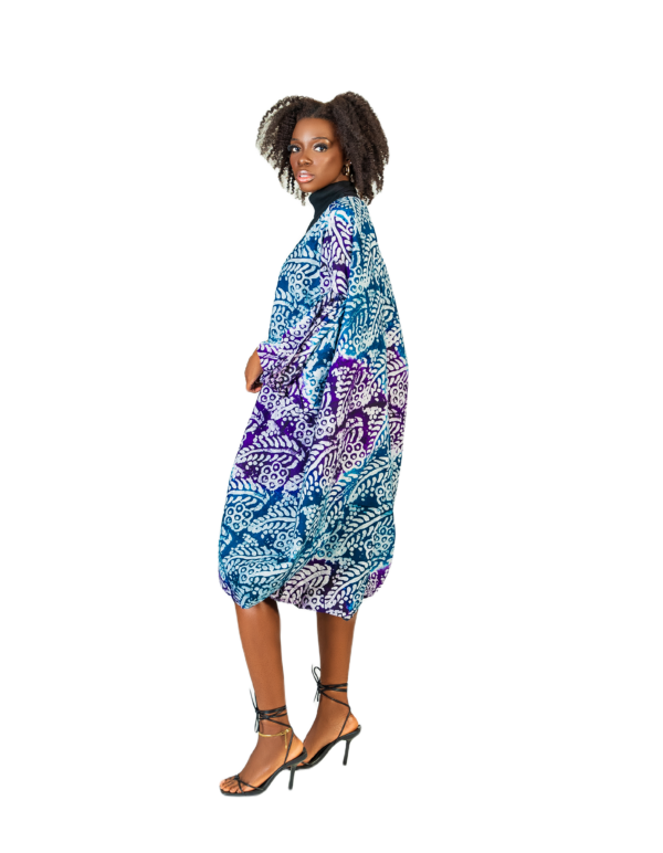 Fedugu Batik Flared Kimono