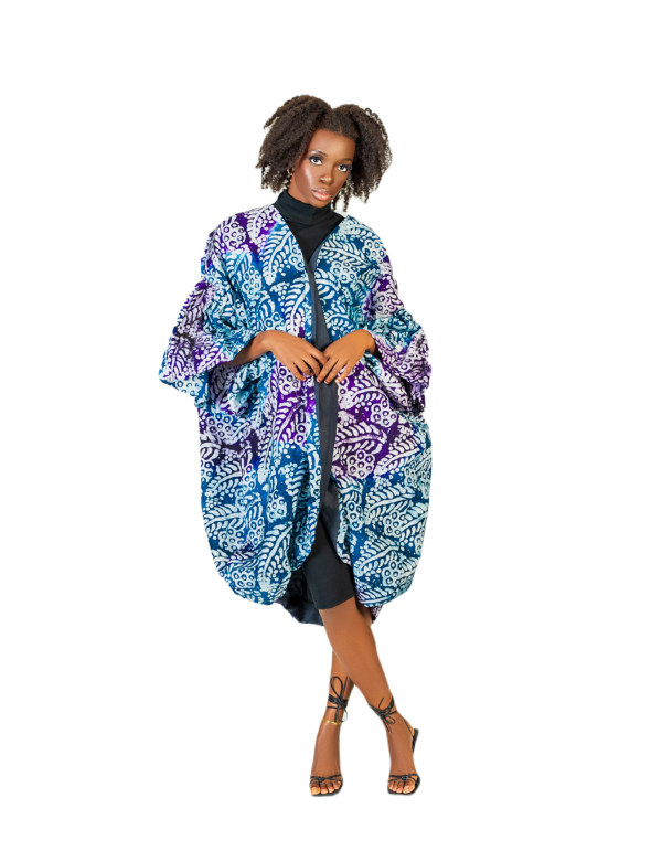 Fedugu Batik Flared Kimono